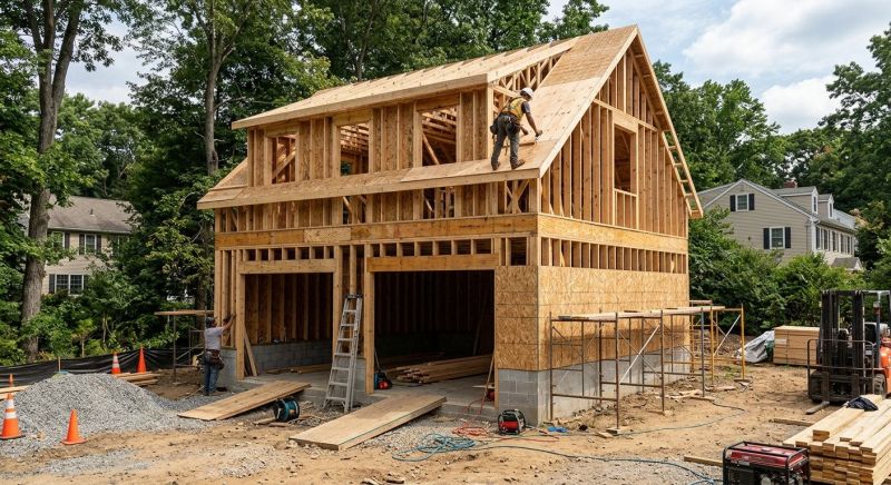 New Garage Building