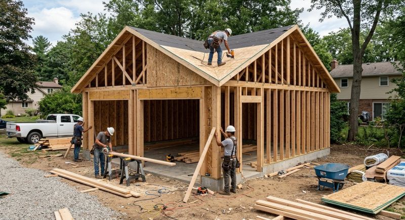 New Garage Building