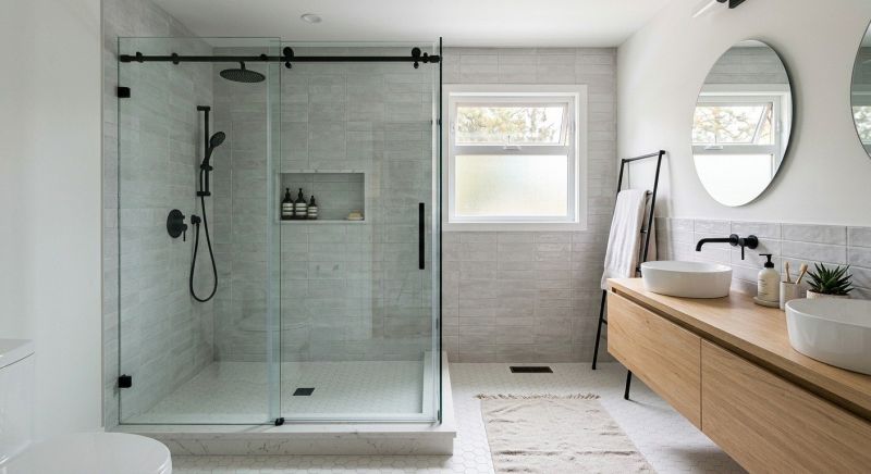 Tub To Shower Conversion