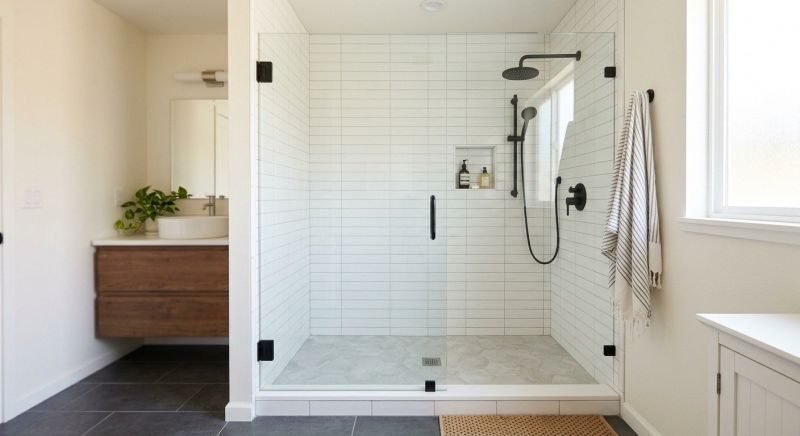 Tub To Shower Conversion