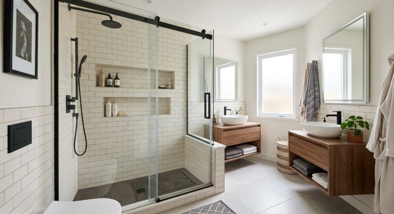 Tub To Shower Conversion