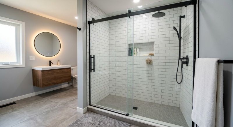 Tub To Shower Conversion