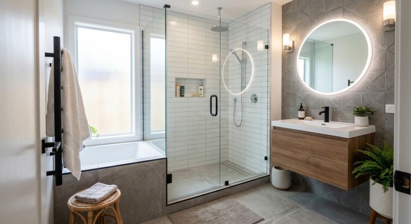 Tub To Shower Conversion