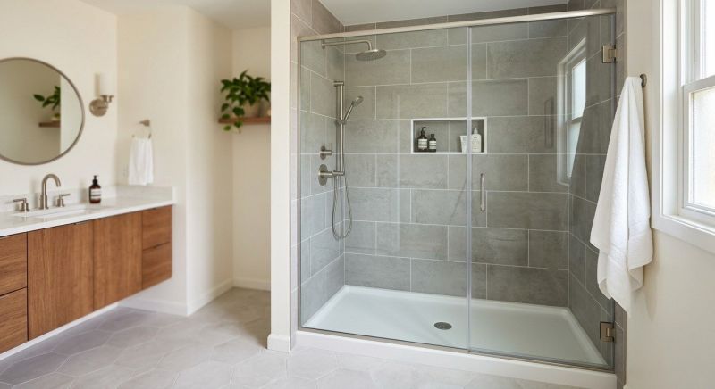 Tub To Shower Conversion