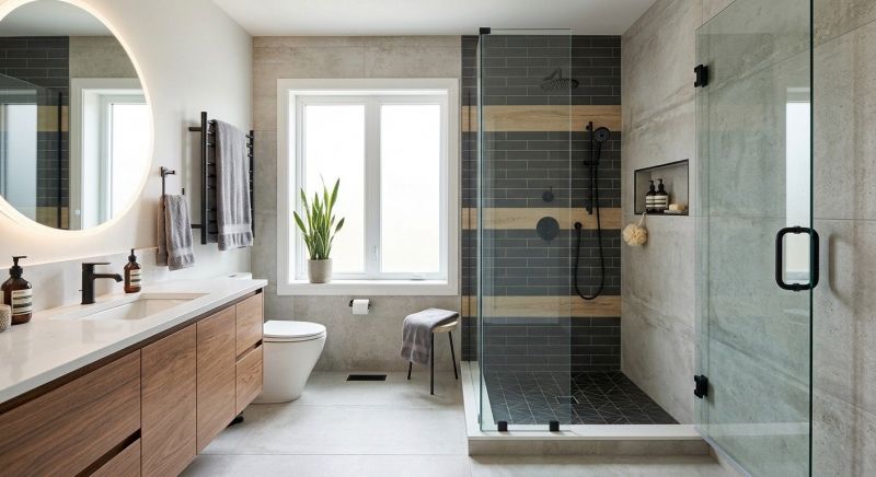 Tub To Shower Conversion